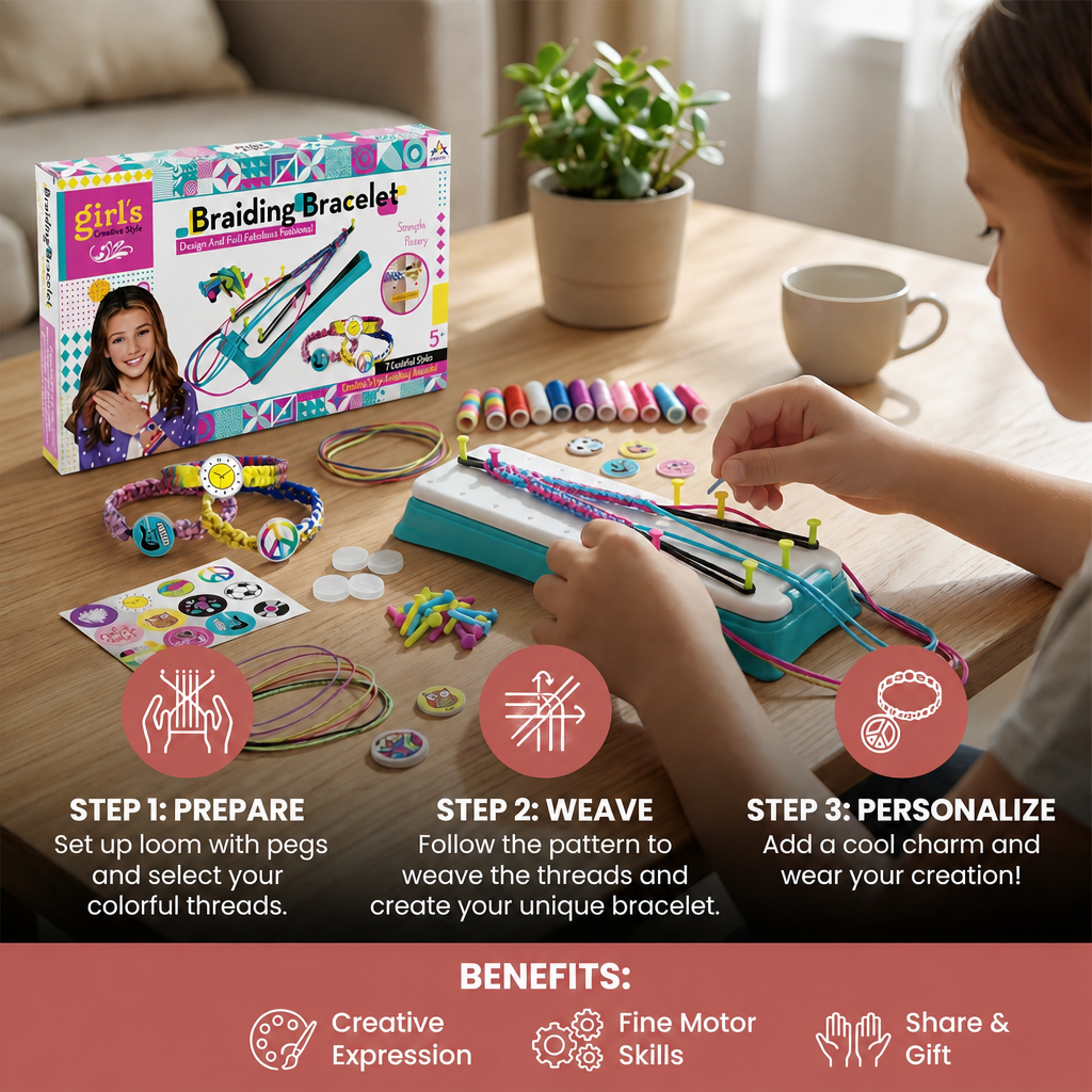 Bracelet Weaving Set