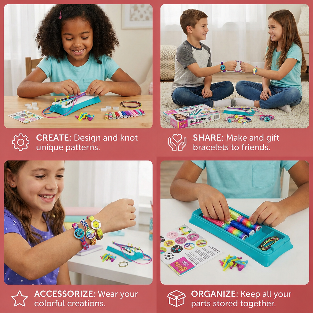 Bracelet Weaving Set