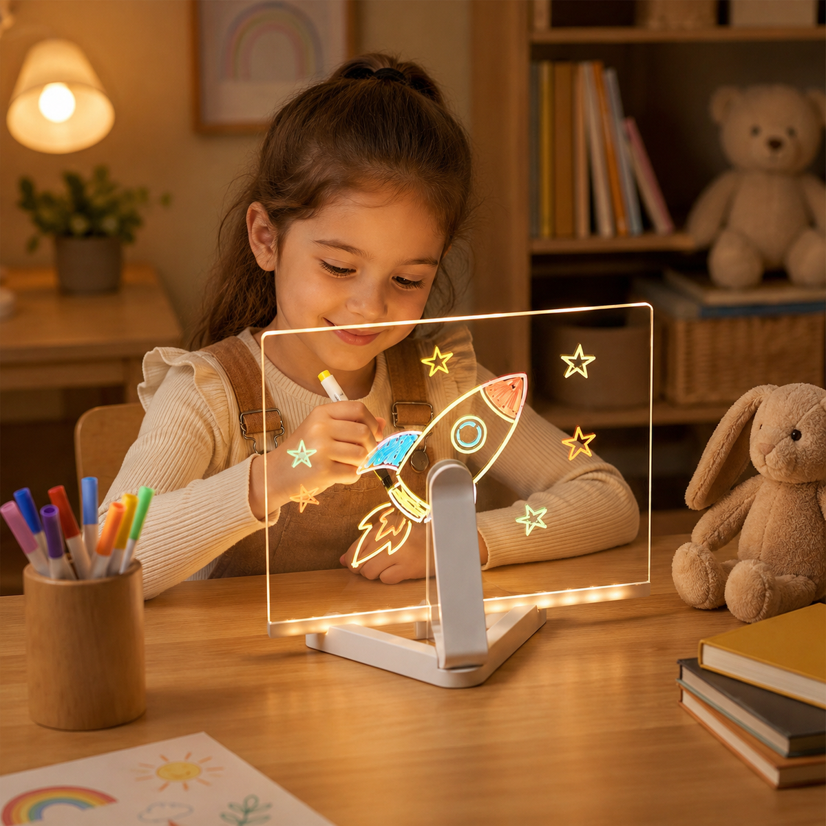 Light-Up LED Drawing Board