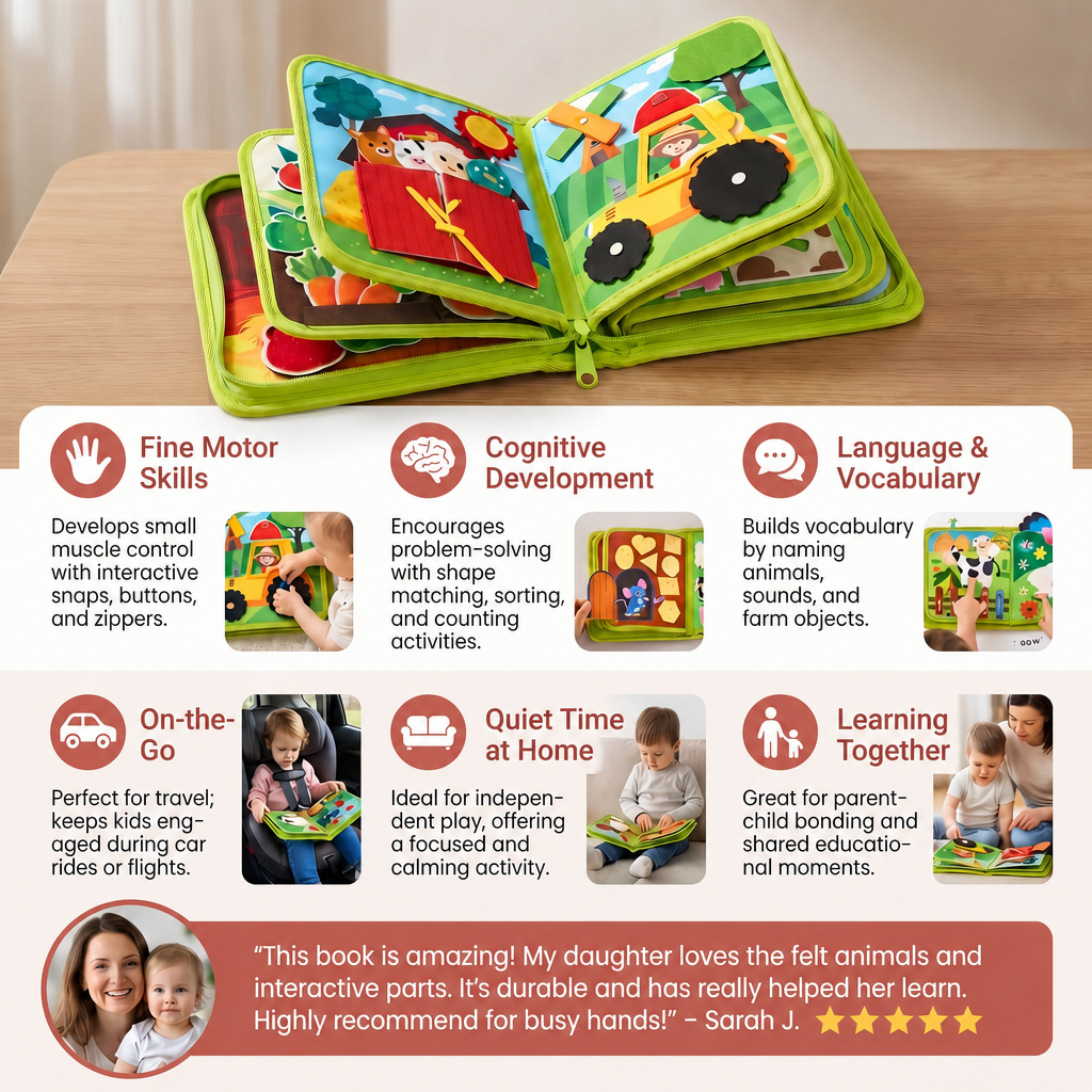 Montessori Farm Story Book