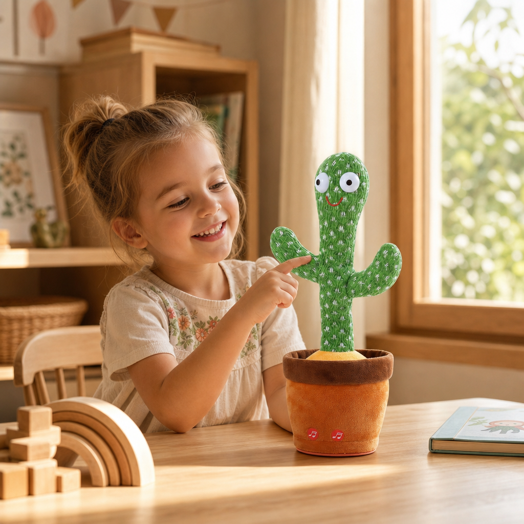 Talking Dancing Cactus Toy