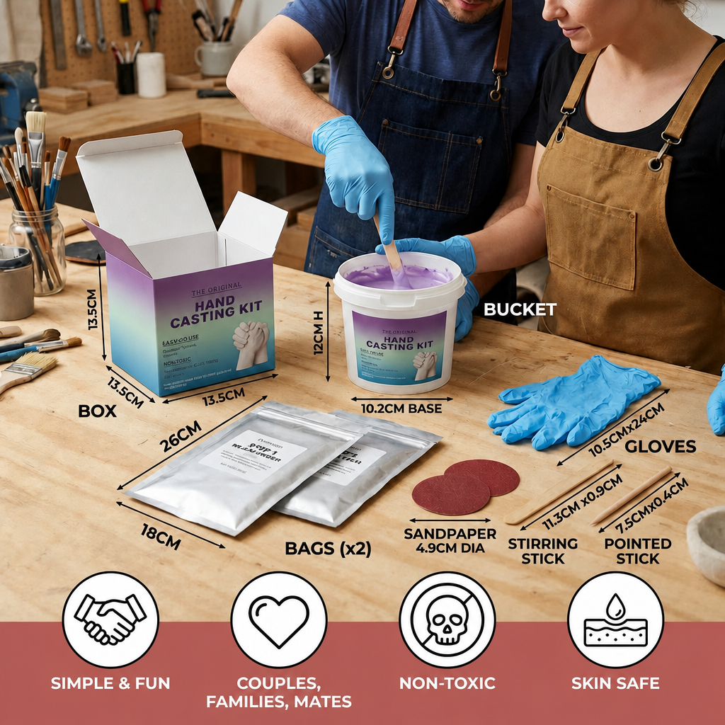 3D Family Hand Casting Kit