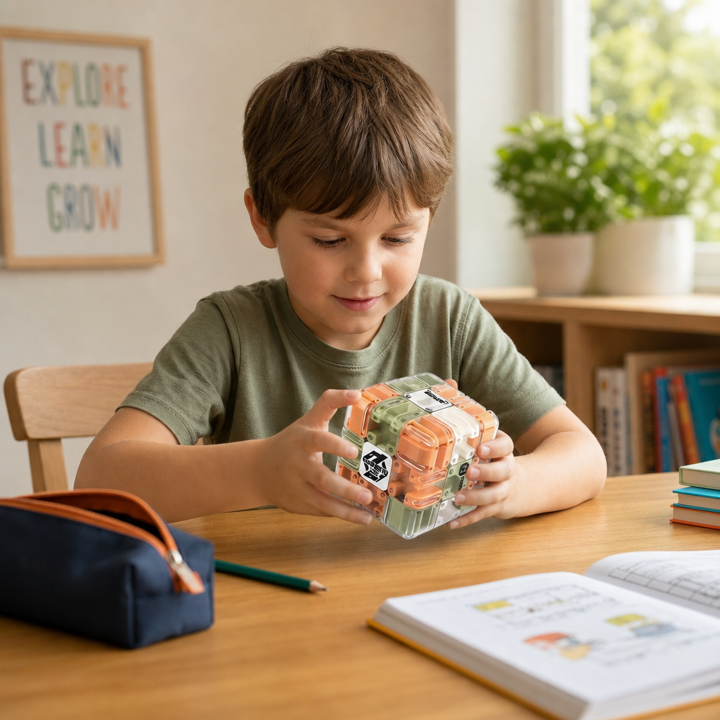 3D Labyrinth Puzzle Cube
