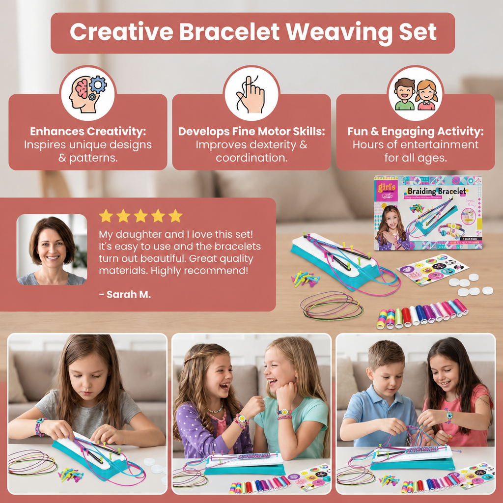 Bracelet Weaving Set