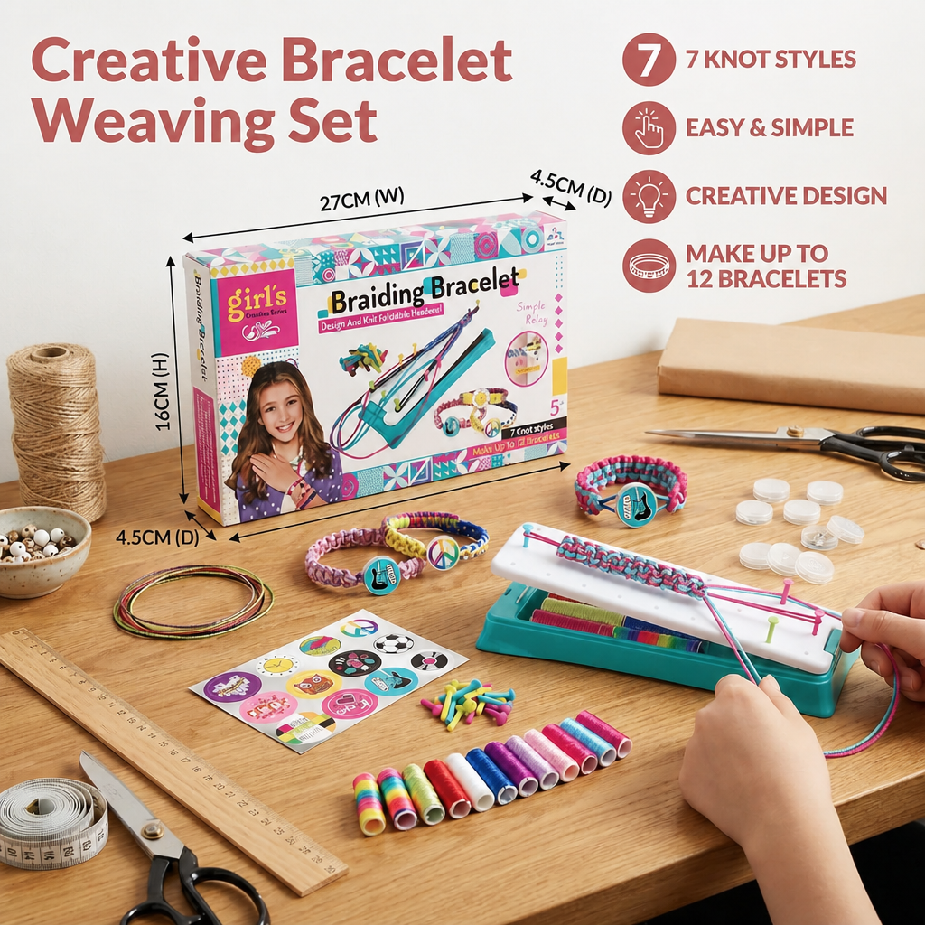 Bracelet Weaving Set