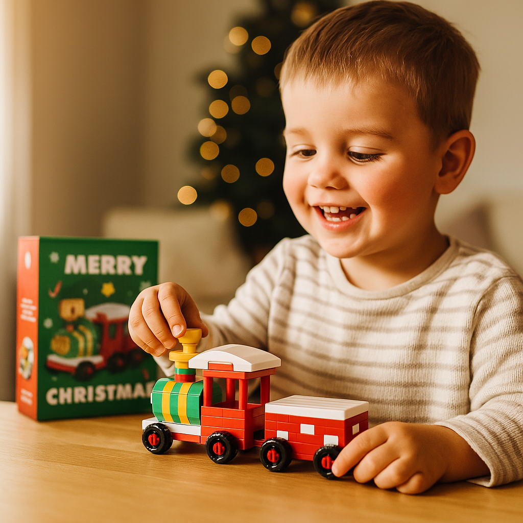 Christmas Building Block Figures