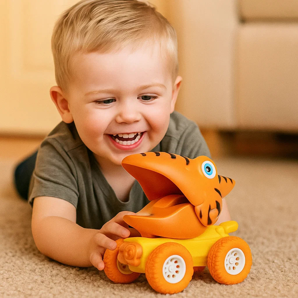 Dino Monster Truck Push Cars
