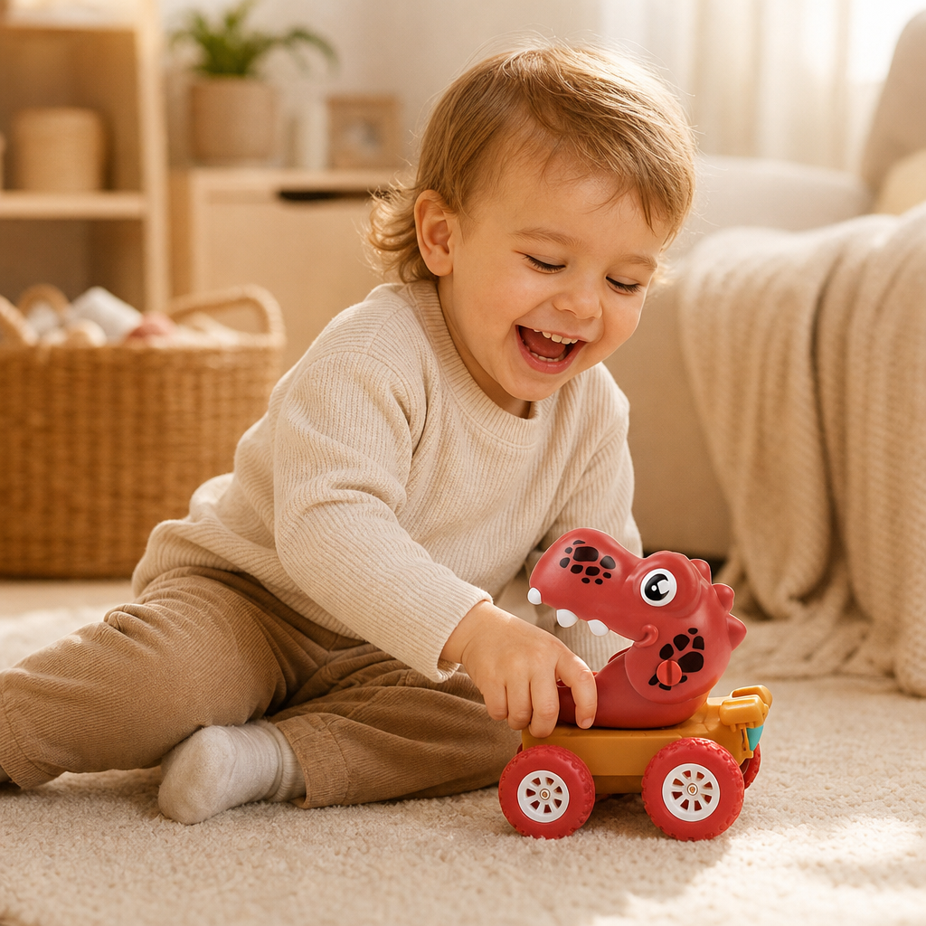 Dino Monster Truck Push Cars