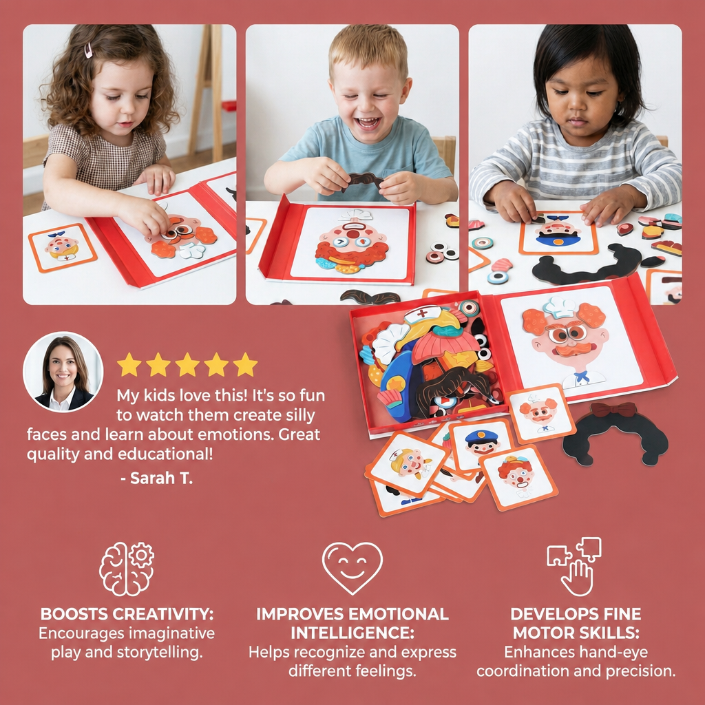 Facial Expression Learning Puzzle