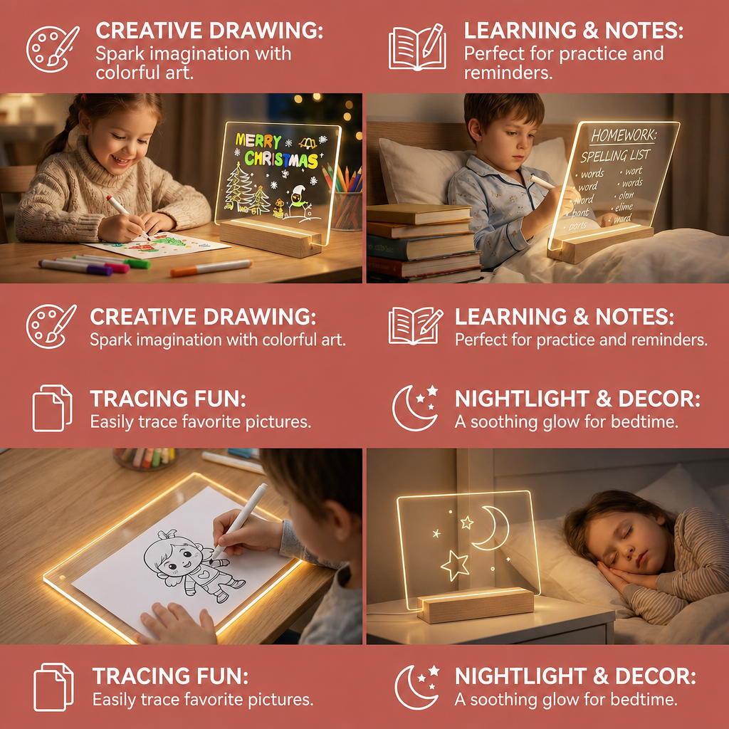 Light-Up LED Drawing Board