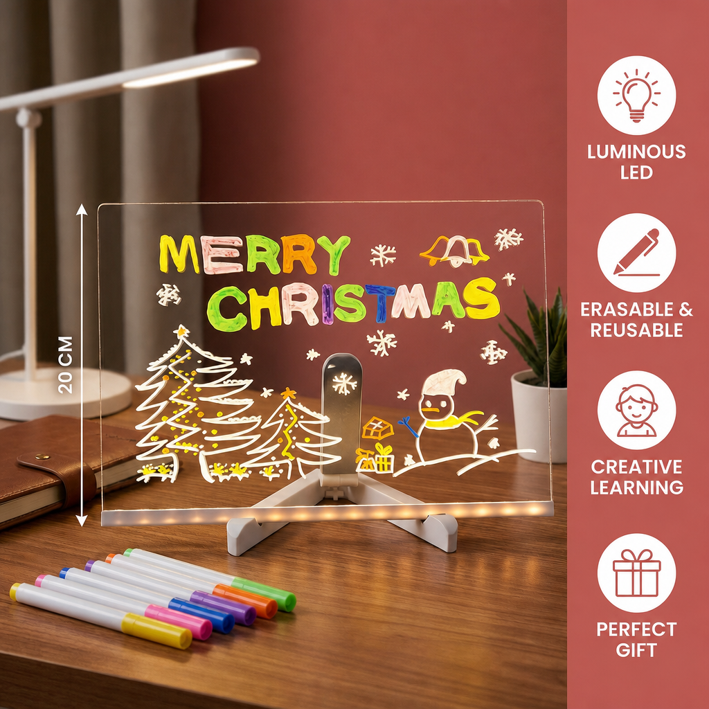 Light-Up LED Drawing Board