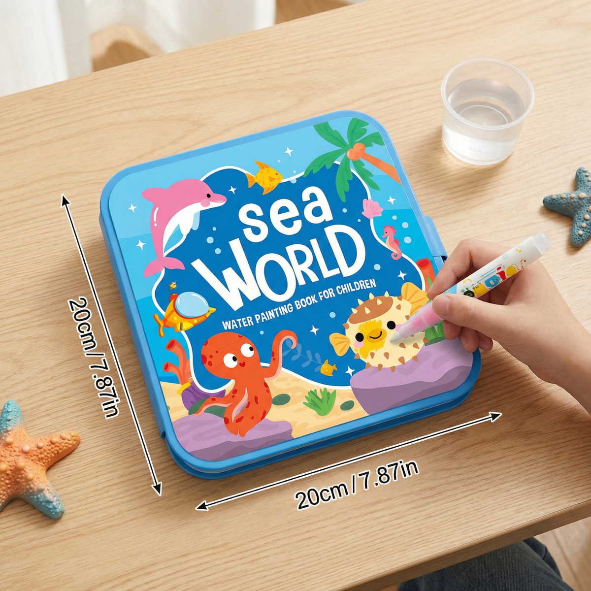 Magic Water Drawing Book