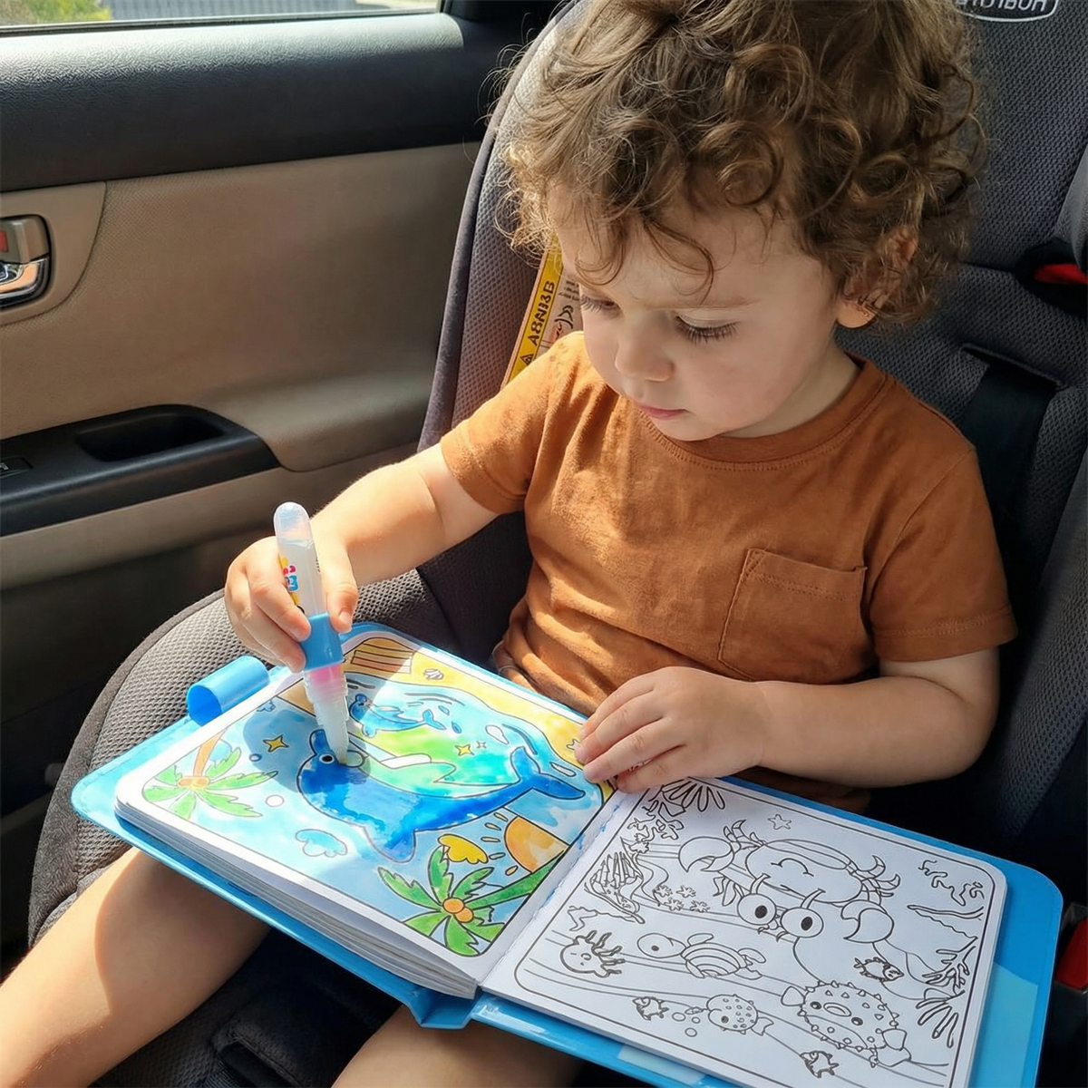 Magic Water Drawing Book