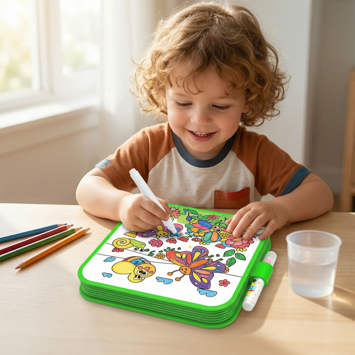Magic Water Drawing Book