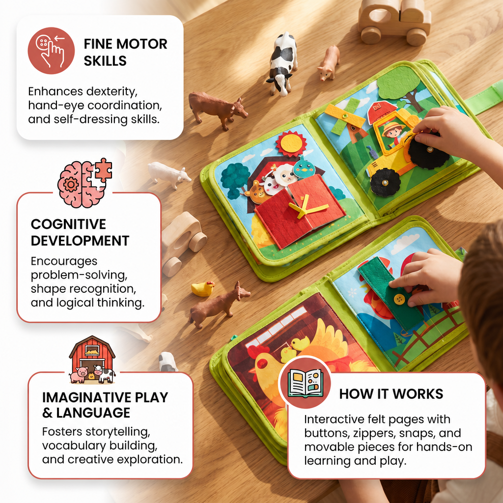 Montessori Farm Story Book