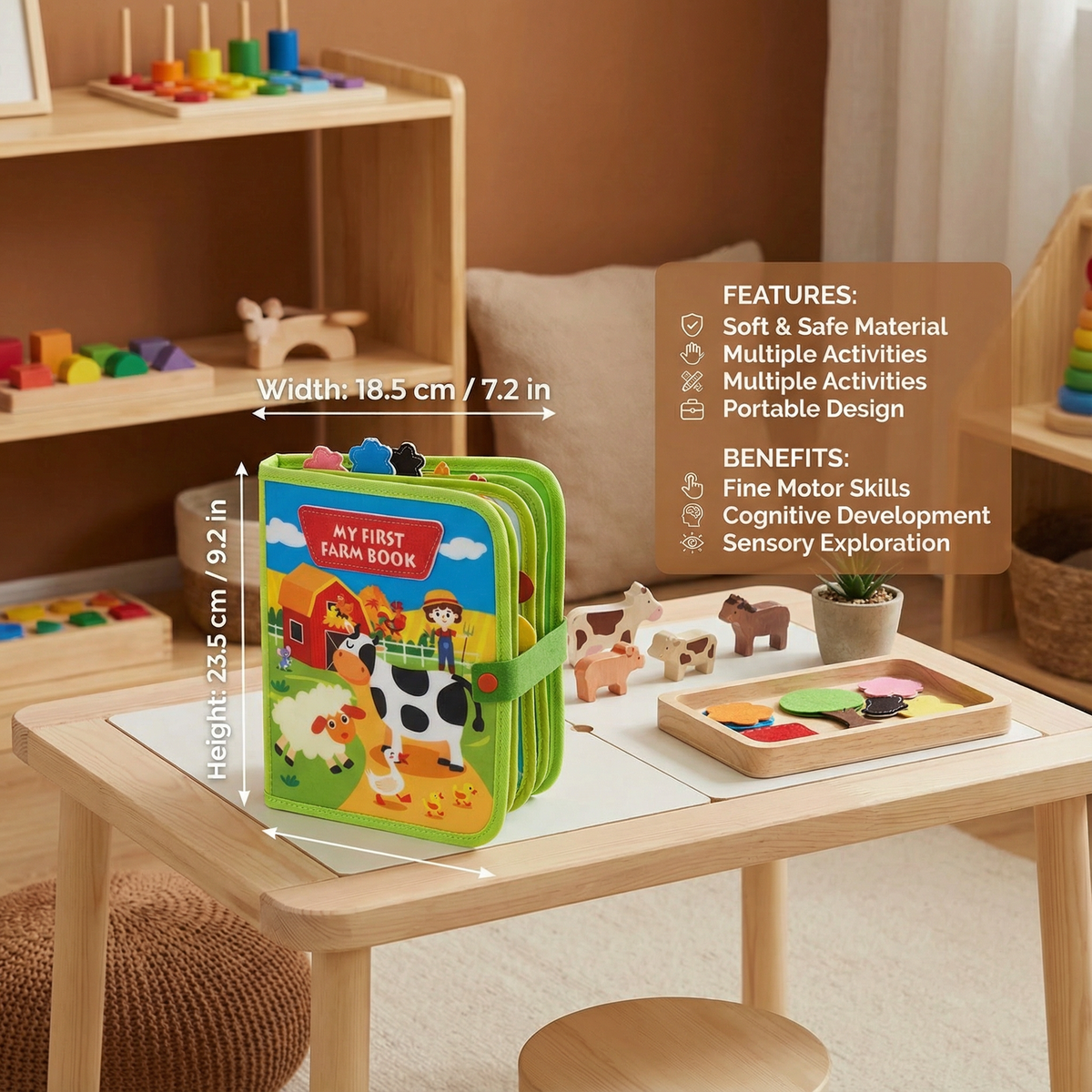 Montessori Farm Story Book